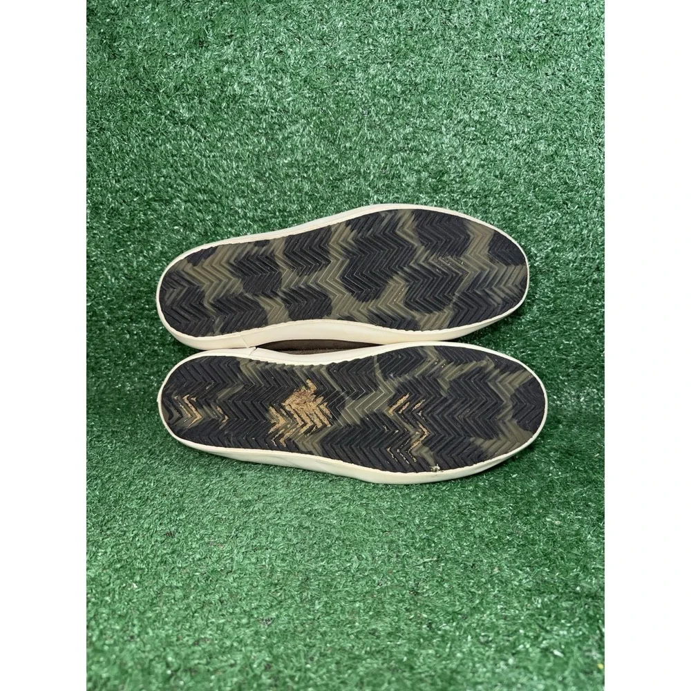 Karl Lagerfeld Paris Shoes Men Size 9.5 Black Green Suede Luxury Sneakers‎
